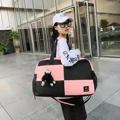 醇龙 大容量多用轻便干湿分离 牛津布 单肩包 男女同款情侣款 黑/蓝/青绿/红/白/粉/黄/紫