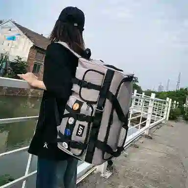 醇龙 多功能干湿分离多口袋 尼龙 旅行包 常规 男女同款情侣款 黑/灰/军绿/果绿