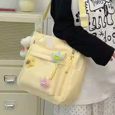 醇龙 校园学生韩版休闲洋气百搭旅行 尼龙 女款 斜挎包 多色