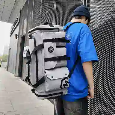 醇龙 大容量多功能干湿分离带独立鞋仓 牛津布 旅行包 男女同款情侣款 黑/黄/灰/白/紫/粉/青绿/桔红