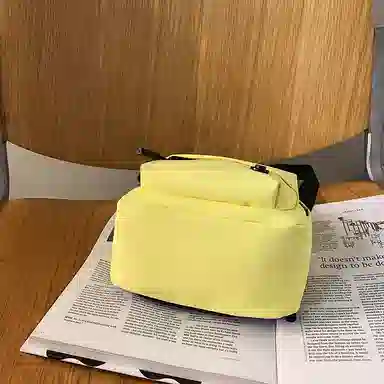 醇龙 时尚精致运动百搭轻便纯色洋气简约清新日常通勤 皮膜拼尼龙 斜挎包单肩包 男女同款情侣款 多色