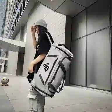 醇龙 干湿分离 多功能 简约时尚 牛津布 旅行包 常规 男女同款情侣款 黑/灰