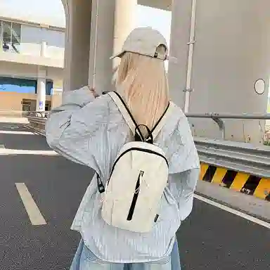 醇龙 外出轻便简约 尼龙 单肩斜挎双肩包 女款 多色