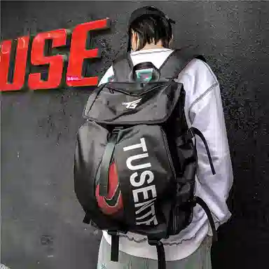 醇龙  潮牌大容量运动篮球校园学生旅行 牛津布 双肩包 男女通用 多色