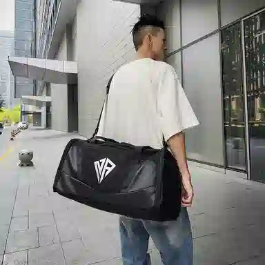 醇龙 干湿分离 多功能 简约时尚 牛津布 旅行包 常规 男女同款情侣款 黑/灰