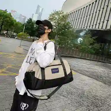 醇龙 大容量 干湿分离 尼龙 旅行包 男女同款情侣款 多色