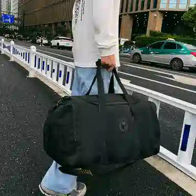 醇龙 大容量多功能干湿分离 牛津布 旅行包 男女同款情侣款 黑/红/灰/白/青绿/粉/黄/紫