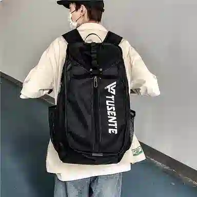 醇龙  男女通用多色牛津布双肩包大容量运动背包