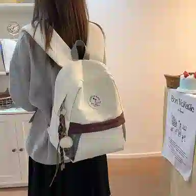 醇龙 简约百搭 尼龙 双肩包 女款 多色