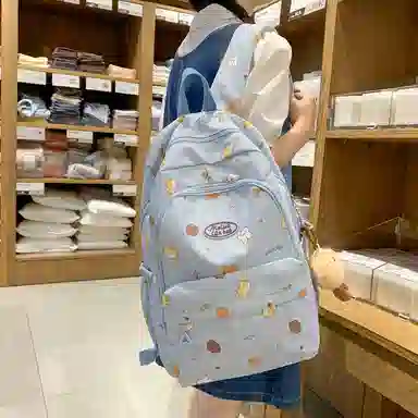 醇龙 时尚简约 尼龙 双肩包 女款 多色