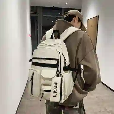 醇龙 大容量高颜值时尚潮流百搭 尼龙 双肩包 常规 男女同款情侣款 多色