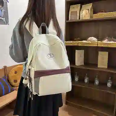 醇龙 简约百搭 尼龙 双肩包 女款 多色