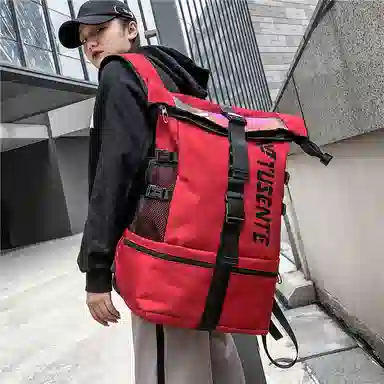醇龙  旅行大容量骑行 牛津布 双肩包 男女通用 多色