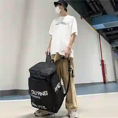 茵初 大容量收纳轻便个性百搭 牛津布 双肩包 常规 男女同款情侣款 多色