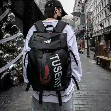 醇龙  潮牌大容量运动篮球校园学生旅行 牛津布 双肩包 男女通用 多色