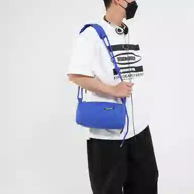 醇龙 休闲百搭学生个性洋气时尚 牛津布 男女同款情侣款 斜挎包 多色