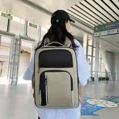 醇龙 牛津布 大容量休闲时尚 双肩包 男女同款情侣款 多色