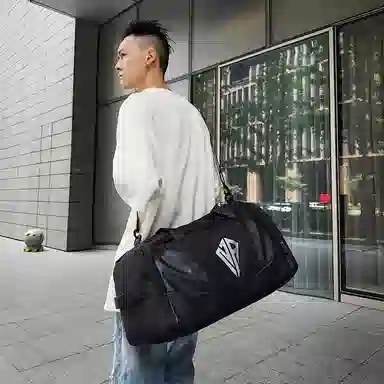 醇龙 干湿分离 多功能 简约时尚 牛津布 旅行包 常规 男女同款情侣款 黑/灰