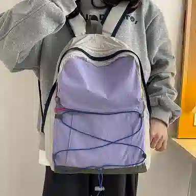 醇龙 轻便外出春游徒步爬山旅行骑行运动学生 尼龙 双肩包 男女通用 多色