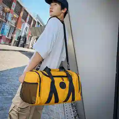 醇龙 干湿分离 多用 牛津布 单肩包 男女同款情侣款 多色