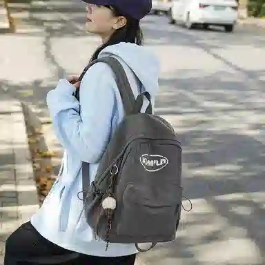 醇龙 复古轻便时尚简约百搭 尼龙 双肩包 女款 多色