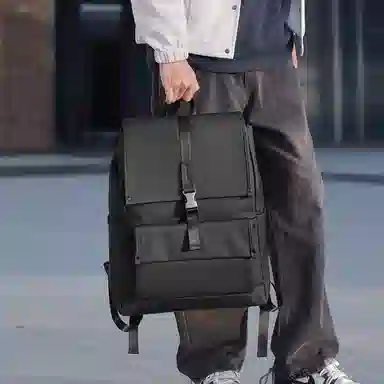 醇龙 大容量潮流通勤 尼龙 双肩包 男款 多色