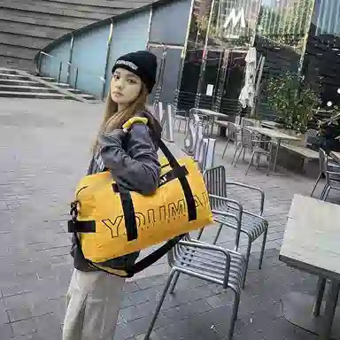 醇龙 大容量 干湿分离 短途便携 尼龙 单肩旅行包 常规 男女同款情侣款 黑/粉/黄/卡其/绿/红