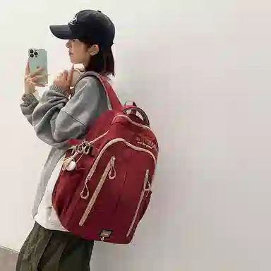 醇龙 潮流大容量时尚百搭 尼龙 双肩包 男女同款情侣款 多色