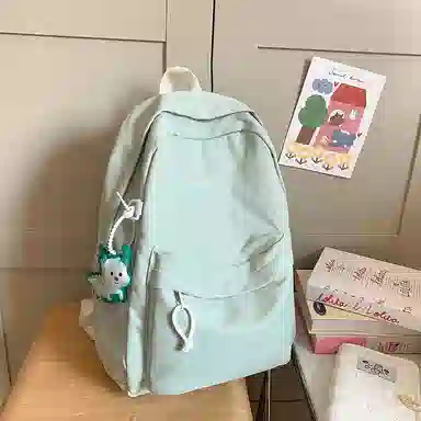 醇龙 原宿潮流简约小众书包日常轻便通勤 尼龙 双肩包 常规 女款 多色