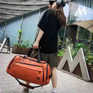 醇龙 简约休闲 多功能 大容量 干湿分离 牛津布 旅行包 男女同款情侣款 多色