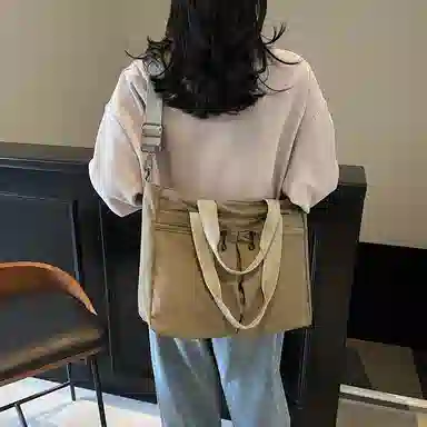 醇龙 大容量百搭通勤时尚潮流 尼龙 托特包单肩包 常规 男女同款情侣款 多色