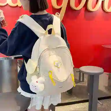 醇龙 高颜值小众洋气简约百搭外出旅游轻便 尼龙 双肩包 女款 多色