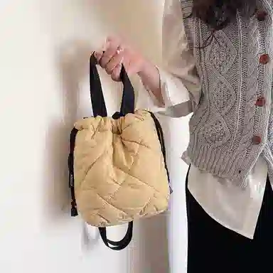 醇龙 抽绳运动背包旅行简易健身轻便篮球口袋 尼龙 手提包 女款 多色