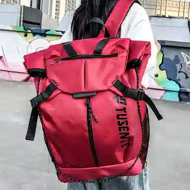 茵初 大容量运动训练篮球背包休闲旅行书包 牛津布 双肩包 常规 男女同款情侣款 多色