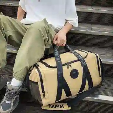 醇龙 干湿分离 多用 牛津布 单肩包 男女同款情侣款 多色