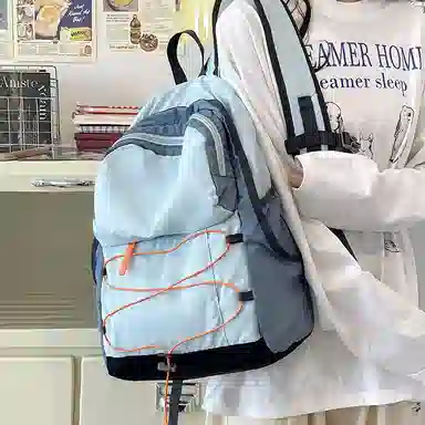 醇龙 轻便外出春游徒步爬山旅行骑行运动学生 尼龙 双肩包 男女通用 多色