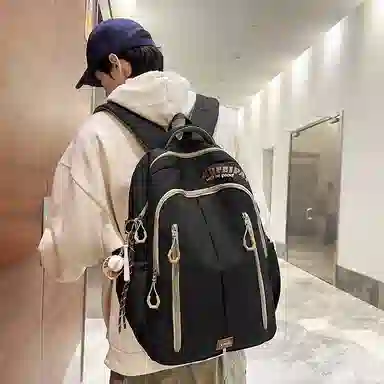 醇龙 潮流大容量时尚百搭 尼龙 双肩包 男女同款情侣款 多色