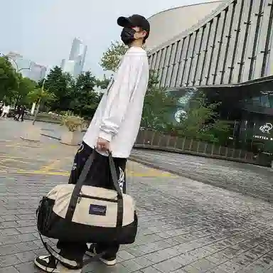 醇龙 大容量 干湿分离 尼龙 旅行包 男女同款情侣款 多色