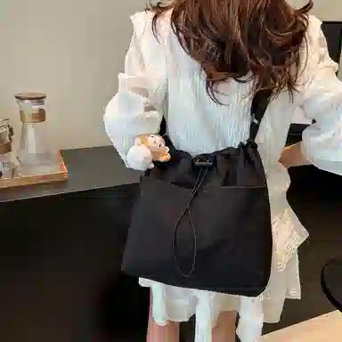 醇龙 简约时尚潮流百搭高级 尼龙布 单肩包 常规 男女同款情侣款 多色