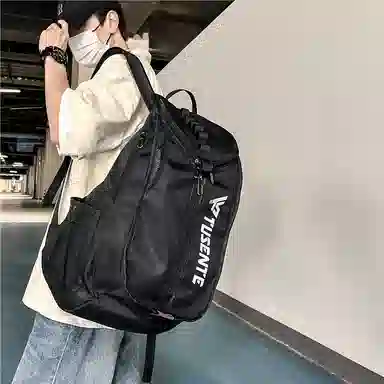 醇龙  男女通用多色牛津布双肩包大容量运动背包