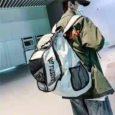 醇龙  男女通用多色牛津布双肩包大容量运动背包