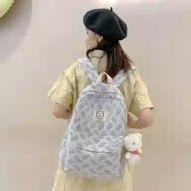 醇龙 高颜值小众设计小清新时尚 尼龙 双肩包 女款 多色