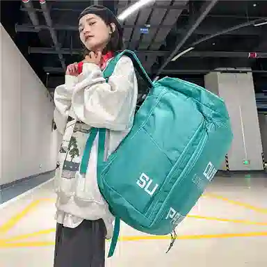 茵初 大容量收纳轻便个性百搭 牛津布 双肩包 常规 男女同款情侣款 多色