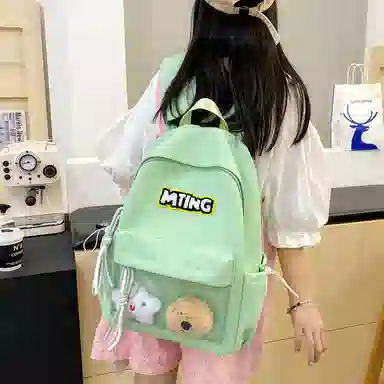 醇龙  尼龙男女通用多色时尚旅游轻便大容量双肩包