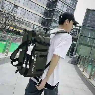 醇龙 多功能大容量干湿分离多功能 尼龙布 旅行包 男女同款情侣款 黑/青绿/军绿/红/黄/卡其/粉