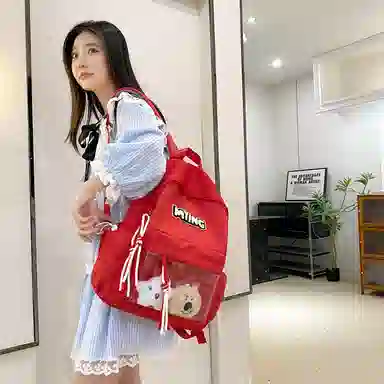 醇龙  尼龙男女通用多色时尚旅游轻便大容量双肩包