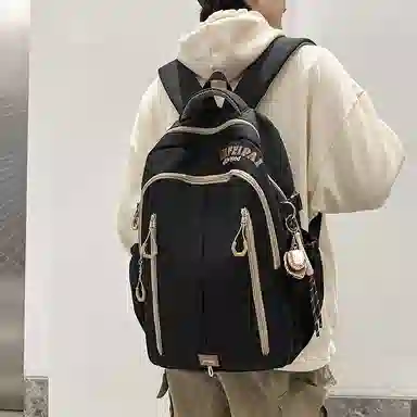 醇龙 潮流大容量时尚百搭 尼龙 双肩包 男女同款情侣款 多色