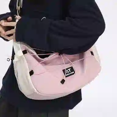 醇龙 工装通勤小众设计高颜值百搭 尼龙 单肩包 常规 男女同款情侣款 多色