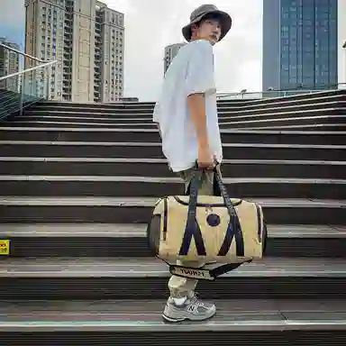 醇龙 干湿分离 多用 牛津布 单肩包 男女同款情侣款 多色