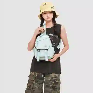 醇龙 百搭多功能休闲轻便简约 尼龙 双肩包 常规 男女同款情侣款 多色